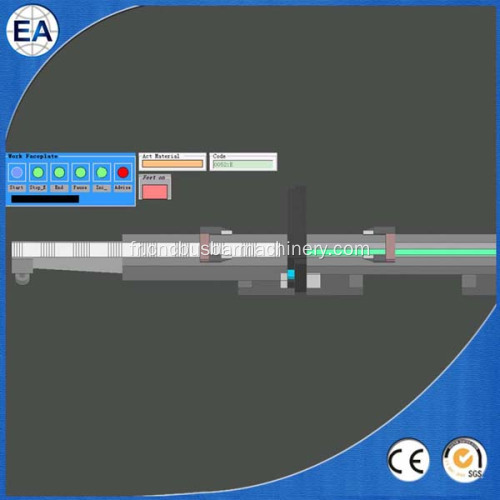 Machine de poinçonnage et de cisaillement professionnel de la barre d&#39;état CNC